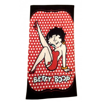 Beach Towel - Betty Boop 'Kicking' 