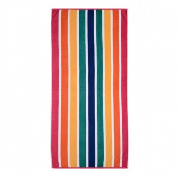 Beach Towel - Velour Stripes (27-K006) 