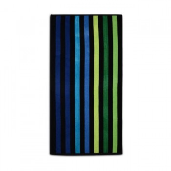 Beach Towel - Velour Stripes (28-K037) 