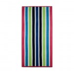 Beach Towel - Velour Stripes (31-K040) 