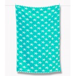 Beach Towel - M Starfish Blue