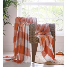 Epsom Throw Terracotta - 180cm x 250cm