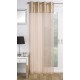 Voile Empire Gold - 50x54" Eyelet Panel Curtain 
