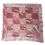CC Velvet Patch Pink - 22" Cushion Cover