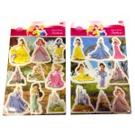 Princess - 3D Stickers (2 Pack)