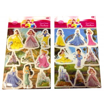 Princess - 3D Stickers (2 Pack)