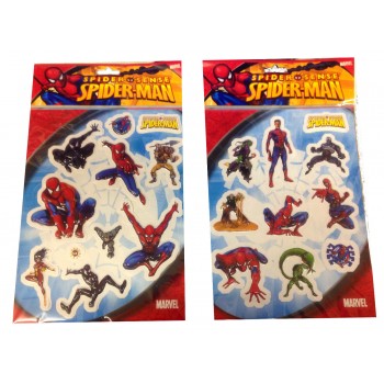 Spiderman - 3D Stickers (2 Pack)