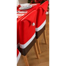 Santa's Table 2PK Chair Backs - Xmas Table Cloth Range Santa's Table 2PK Chair Backs - Xmas Table Cloth Range