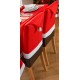 Santa's Table 2PK Chair Backs - Xmas Table Cloth Range