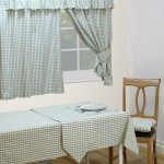 Gingham Sage Seat Pad - Tablecloth Range