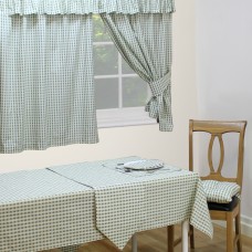 Gingham Sage 70"x108" - Tablecloth Range