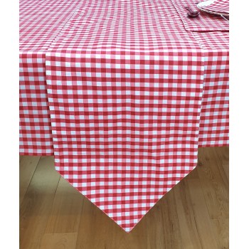Gingham Cherry Table Runner - Tablecloth Range