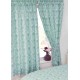 Annette Duck Egg - 66x72" Curtains