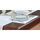 Linen Look White - Table Placemats 2PK