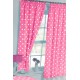 Polka Dot Pink - 66x72" Curtains