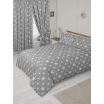 Stars Grey - 66x54" Curtains