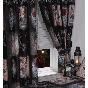 The Story Of The Rose - 66x72" Curtains