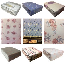 Assorted Flannelette Sheet Sets - DB Box of 6