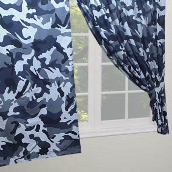 Camo Black - 66x72" Curtains