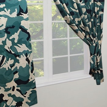 Camo Green - 66x72" Curtains