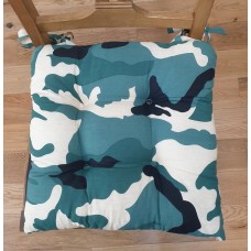 Camo Green Seat Pad - Tablecloth Range