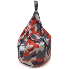Camo Red/Black - Bean Bag Cover