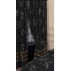 Celestial Black - 66x72" Curtains