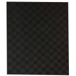 Wipeable Dobby Check Black 54"x72" - 100% Cotton Checked Tablecloth