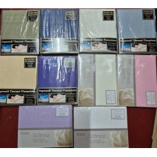 Assorted Flannelette Pillowcases - Box of 24