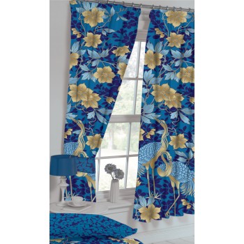 Heron Blue - 66x72" Curtains