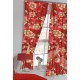 Heron Red - 66x72" Curtains