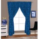 Autumnal Blue - 66x54" Curtains