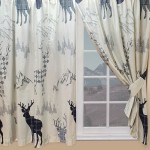 Highland Stag - 66x54" Curtains