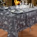 Large Stag Grey/Silver Table Runner - Xmas Table Cloth Range Large Stag Grey/Silver Table Runner - Xmas Table Cloth Range