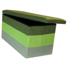 Storage Box Large - Linear Green