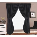 Marrakesh Black - 66x54" Curtains