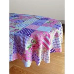 Patchwork Berry MH - Tablecloth 70"x90" Oval