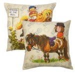 Thelwell 'Antics' Des 3 - Cushion Cover