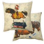 Thelwell 'Antics' Des 4 - Cushion Cover