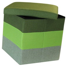 Storage Box Small - Linear Green