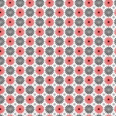 PVC Daisy Lace Red/Black - Vinyl Table Cloth Range
