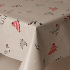 PVC Chickens - Vinyl Table Cloth Range