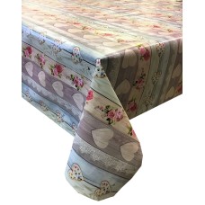 PVC Love Bouquet - Vinyl Table Cloth Range