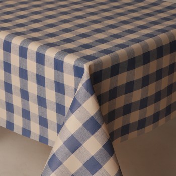PVC Picnic Blue - Vinyl Table Cloth Range