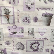 PVC Lavender Collection - Vinyl Table Cloth Range