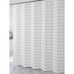 Shower Curtain Set - PEVA Check