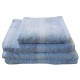 CT Light Blue Bath Towel - 100% Cotton, 500 GSM 