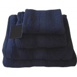 CT Navy Blue Hand Towel - 100% Cotton, 500 GSM