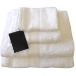 CT White Hand Towel - 100% Cotton, 500 GSM 