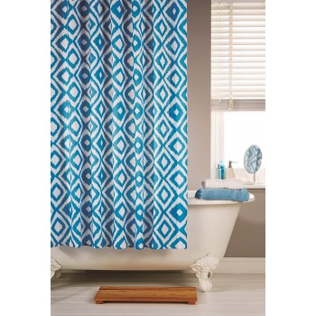 Shower Curtain Set - Pattern Ikat